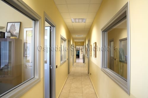 Il corridoio dell'Ospedale